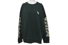 Load image into Gallery viewer, 新品未使用 Chrome hearts クロムハーツ スウェット パーカー グリーン 綿100％ 裏起毛 刺繍 サイズM 中古 4c069360