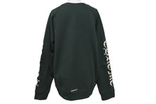 Load image into Gallery viewer, 新品未使用 Chrome hearts クロムハーツ スウェット パーカー グリーン 綿100％ 裏起毛 刺繍 サイズM 中古 4c069360