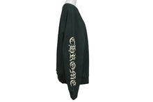 Load image into Gallery viewer, 新品未使用 Chrome hearts クロムハーツ スウェット パーカー グリーン 綿100％ 裏起毛 刺繍 サイズM 中古 4c069360