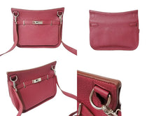 Load image into Gallery viewer, 極美品 HERMES エルメス ショルダーバッグ ジプシエール28 □O シルバー金具 ピンク系 トリヨンクレマンス 中古 4c069371