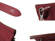 Load image into Gallery viewer, 極美品 HERMES エルメス ショルダーバッグ ジプシエール28 □O シルバー金具 ピンク系 トリヨンクレマンス 中古 4c069371