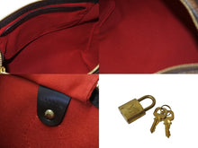 Load image into Gallery viewer, LOUIS VUITTON ルイヴィトン スピーディ30 ハンドバッグ ダミエ N41531 ゴールド金具 ブラウン 美品 中古 4c069377