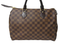 Load image into Gallery viewer, LOUIS VUITTON ルイヴィトン スピーディ30 ハンドバッグ ダミエ N41531 ゴールド金具 ブラウン 美品 中古 4c069377