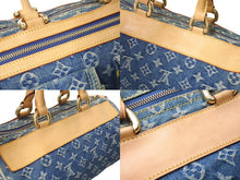 Load image into Gallery viewer, LOUIS VUITTON ルイヴィトン ハンドバッグ ネオスピーディ M95019 モノグラムデニム ゴールド金具 美品 中古 4c069395