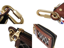 Load image into Gallery viewer, LOUIS VUITTON ルイヴィトン ネット ジッピー NBAコラボ コインケース モノグラム M80542 ブラウン 中古 美品 4c069405