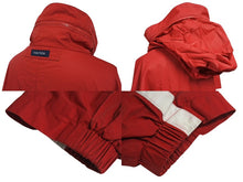 Load image into Gallery viewer, NAUTICA ノーティカ セーリングジャケット ナイロン ブルゾン XL レッド ネイビー コットン ナイロン 美品 中古 4c069408