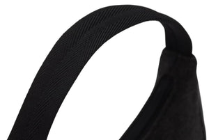 極美品 PRADA プラダ プラダスポーツ ワンショルダーバッグ ウール ナイロンキャンバス チャコール ブラック シルバー金具 中古 4b006941