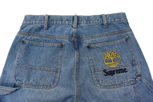 画像をギャラリービューアに読み込む, [中古/中古]Supreme シュプリーム デニムパンツ Double Knee Painter Pant デニム 21SS ブルー コットン 30 Bランク 中古 4c069413 