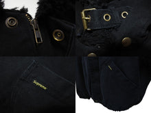 画像をギャラリービューアに読み込む, SUPREME シュプリーム Faux Shearling Lined Bomber Jacket 24FW コットン デナリフリース 美品 中古 4c069427 