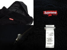 画像をギャラリービューアに読み込む, SUPREME シュプリーム Faux Shearling Lined Bomber Jacket 24FW コットン デナリフリース 美品 中古 4c069427 