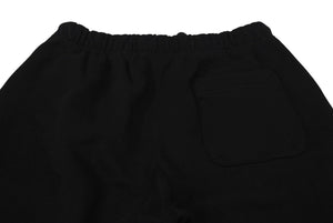 未使用 SAINT MICHAEL セントマイケル スウェットパンツ SM-YS1-0000-049 サイズS プリント ブラック コットン 中古 4c069474 