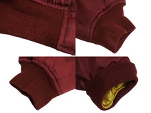 Load image into Gallery viewer, Häagen-Dazs ハーゲンダッツ スタッフジャケット MA-1 ナイロン ポリエステル アクリル レッド ゴールド 美品 中古 4c069479