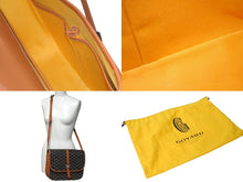 Load image into Gallery viewer, 極美品 GOYARD ゴヤール ベルヴェデーレMM ショルダーバッグ ブラウン PVC レザー シルバー金具 中古 4c069485