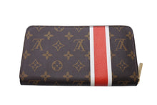 Load image into Gallery viewer, 新品同様 LOUISVUITTON ルイヴィトン チャイナラン ジッピーオーガナイザー 長財布 M66553 ブラウン レッド ホワイト 中古 4c069491