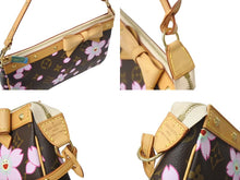 Load image into Gallery viewer, 新品同様 LOUISVUITTON ルイヴィトン 村上隆 ポシェットアクセソワール ポーチ M92006 モノグラムチェリーブロッサム 中古 4c069495