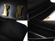 Load image into Gallery viewer, 極美品 HERMES エルメス ショルダーバッグ コンスタンス3ミニ C刻印 ブラック カーフスキン ゴールド金具 中古 4c069537
