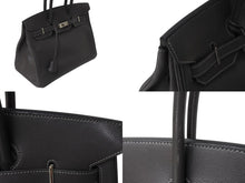 Load image into Gallery viewer, HERMES エルメス BIRKIN バーキン35 エタン シルバー金具 エプソン ハンドバッグ □H刻印 中古 4c069532