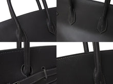 Load image into Gallery viewer, HERMES エルメス BIRKIN バーキン35 エタン シルバー金具 エプソン ハンドバッグ □H刻印 中古 4c069532