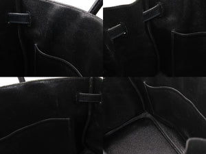 HERMES エルメス BIRKIN バーキン35 ブラック ゴールド金具 エプソン ハンドバッグ □H刻印 中古 4c069533