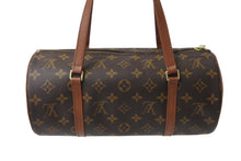 Load image into Gallery viewer, LOUIS VUITTON ルイヴィトン パピヨンGM 横幅30cm ハンドバッグ M51365 モノグラム 筒型 旧型 ゴールド金具 美品 中古 4c069579