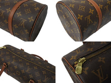 Load image into Gallery viewer, LOUIS VUITTON ルイヴィトン パピヨンGM 横幅30cm ハンドバッグ M51385 モノグラム 筒型 旧型 ゴールド金具 美品 中古 4c069579