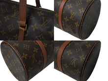 Load image into Gallery viewer, LOUIS VUITTON ルイヴィトン パピヨンGM 横幅30cm ハンドバッグ M51365 モノグラム 筒型 旧型 ゴールド金具 美品 中古 4c069580