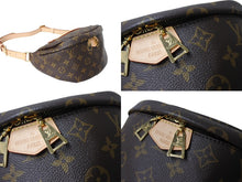 Load image into Gallery viewer, 極美品 LOUIS VUITTON ルイヴィトン ボディバッグ M43644 バムバッグ ブラウン モノグラムキャンバス 中古 4c069582