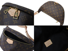 Load image into Gallery viewer, 極美品 LOUIS VUITTON ルイヴィトン ボディバッグ M43644 バムバッグ ブラウン モノグラムキャンバス 中古 4c069582
