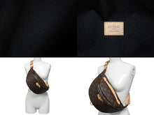 Load image into Gallery viewer, 極美品 LOUIS VUITTON ルイヴィトン ボディバッグ M43644 バムバッグ ブラウン モノグラムキャンバス 中古 4c069582