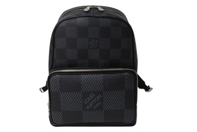 極美品 LOUIS VUITTON ルイヴィトン キャンパス バックパック N50009 ダミエグラフィット 中古 4c69587
