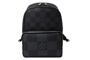 極美品 LOUIS VUITTON ルイヴィトン キャンパス バックパック N50009 ダミエグラフィット 中古 4c69587