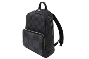 極美品 LOUIS VUITTON ルイヴィトン キャンパス バックパック N50009 ダミエグラフィット 中古 4c69587
