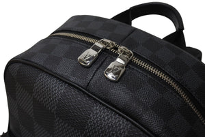 極美品 LOUIS VUITTON ルイヴィトン キャンパス バックパック N50009 ダミエグラフィット 中古 4c69587