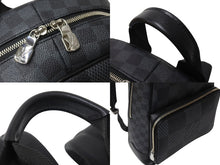 Load image into Gallery viewer, 極美品 LOUIS VUITTON ルイヴィトン キャンパス バックパック N50009 ダミエグラフィット 中古 4c69587