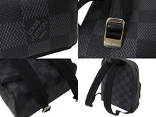 Load image into Gallery viewer, 極美品 LOUIS VUITTON ルイヴィトン キャンパス バックパック N50009 ダミエグラフィット 中古 4c69587
