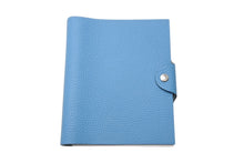 Load image into Gallery viewer, 極美品 HERMES エルメス ユリスPM システム手帳 ユニセックス □R刻印 トゴ ブルージーン シルバー金具 中古 4c069603
