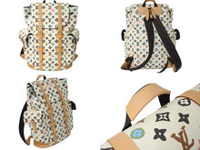 Load image into Gallery viewer, 新品同様 LOUIS VUITTON ルイヴィトン モノグラムクラギー クリストファー MM バッグパック タイラーザクリエイター M25240 リュック マルチカラー カーフスキン 中古 4c069621