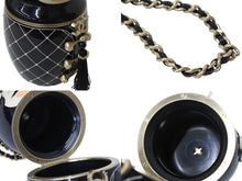 Load image into Gallery viewer, 博物館級 新品同様 CHANEL シャネル ハンドバッグ マトリョーシカ 12番台 上海限定 ブラック ゴールド金具 中古 4c069622