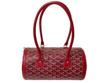 Load image into Gallery viewer, 極美品 GOYARD ゴヤール KIOS キオス PM 限定品 ゴヤールディンキャンバス レッド シルバー金具 中古 4c069626