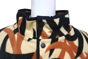 新品未使用 SAINT MICHAEL セントマイケル FLEECE PLOVR フリースプルオーバー SM-YS1-0000-061 サイズL カモ柄 ポリエステル 中古 4c069473