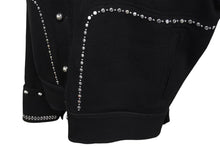 Load image into Gallery viewer, 極美品 WALES BONNER ウェールズボナー Delta Studded Jacket スタッズジャケット 23SS サイズ50 ウール ブラック 中古 4c069651