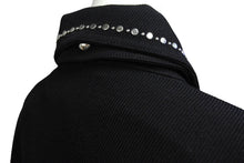 Load image into Gallery viewer, 極美品 WALES BONNER ウェールズボナー Delta Studded Jacket スタッズジャケット 23SS サイズ50 ウール ブラック 中古 4c069651