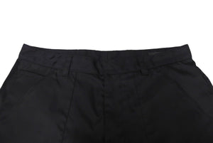 極美品 PRADA プラダ パンツ SPH85 サイズ50 Re-Nylon トライアングル リサイクルナイロン ブラック 中古 4c069659 
