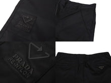 画像をギャラリービューアに読み込む, 極美品 PRADA プラダ パンツ SPH85 サイズ50 Re-Nylon トライアングル リサイクルナイロン ブラック 中古 4c069659 