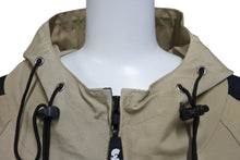 Load image into Gallery viewer, WU TANG SPORT WEAR ウータンクラン スポーツ ナイロンジャケット 刺繍 ベージュ ブラック 美品 中古 4c069666