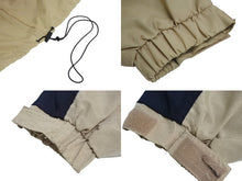 Load image into Gallery viewer, WU TANG SPORT WEAR ウータンクラン スポーツ ナイロンジャケット 刺繍 ベージュ ブラック 美品 中古 4c069666