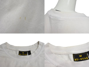 Wu-wear ウーウェア Tシャツ ODB ホワイト コットン プリント hiphop ラップT サイズXL 美品 中古 4c069668