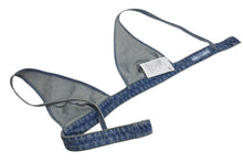 Load image into Gallery viewer, 極美品 PRADA プラダ プランジング Vネック デニム クロップド トップ GFT011 S212 1ZAB コットン ブルー サイズ40 中古 4c069724