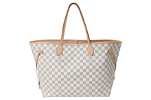 Load image into Gallery viewer, 新品同様 新型 LOUIS VUITTON ルイヴィトン ネヴァーフルGM ダミエ アズール ハンドバッグ N40601 中古 4c069756