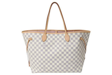 新品同様 新型 LOUIS VUITTON ルイヴィトン ネヴァーフルGM ダミエ アズール ハンドバッグ N40601 中古 4c069756